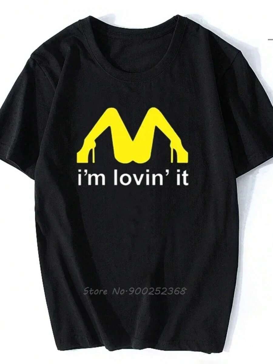 Männer Wpmen T Shirt ICH Bin Liebevoll Es Unbezahlene Offensive   Hemd Mode T-Shirt Männer Frauen - 黑色 - 查看 1