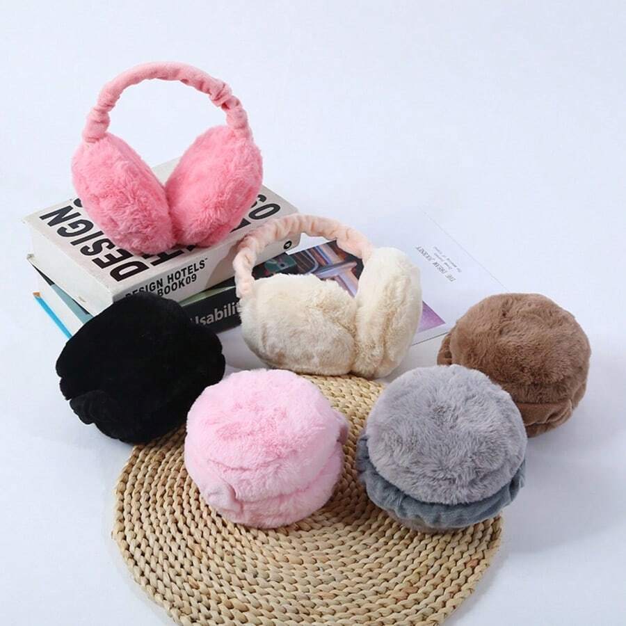 1pc New Ear Muffs Winter Ear Warmers For Women, Cute Korean Style Ear Cover, Ear Warmer Earmuffs For Cold Weather Protection