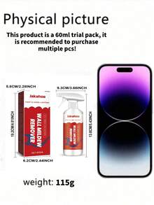 jakehoe Wall Mold Remover, Bathroom Tile & Floor Mold Remover, Wall Cleaning Stain & Anti-Mold Agent - Red - View 3