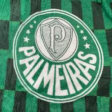 Manta Solteiro Microfibra Palmeiras Jolitex 200x150Cm - Verde - Visão 5