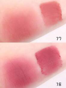 Rom&nd Romand BLUR FUDGE TINT 17 PEACH DOWN，Romand 唇膏，唇彩，哑光唇釉，轻盈柔滑质地，易于涂抹，持久显色，高饱和度，不拔干，丝绒般柔滑，哑光妆效，易于晕染，韩国彩妆，韩国化妆品，礼盒装，5.0克/0.18盎司 - 17 PEACH DOWN - 查看 4
