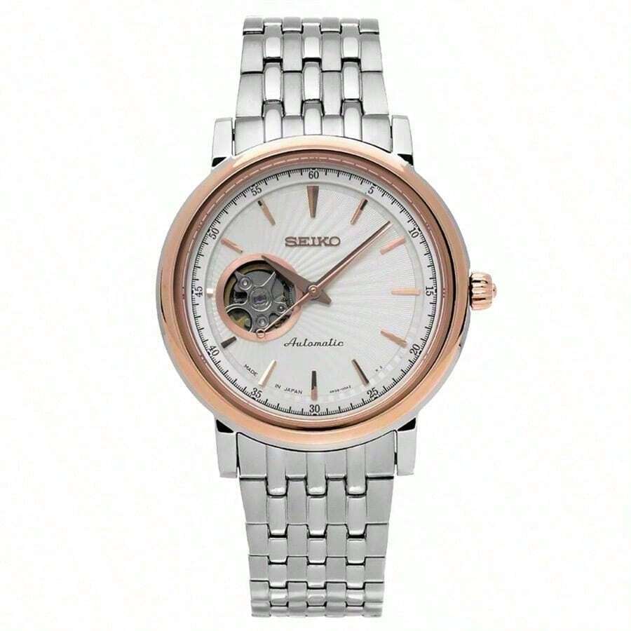 Seiko Reloj automático mecánico para hombre SSA018J1 - Blanco - Ver 1