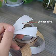 自粘封边条 - 木纹装饰边条，装饰胶带，适用于橱柜门、家具封边和家居装饰（10米/20米/50米） - 彩色 - 查看 4