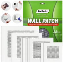 Drywall Repair Kit, 13 Piece Aluminum Wall Repair Patch Kit, 2/ 4/ 6/ 8 Inch Aluminum Drywall Patch, Quick Fix Plaster