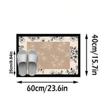 1 Stück leichter Luxus - Blumen gestreifter Boho Teppich, modern minimalistisch - super weicher Kunstkaschmir Teppich, maschinenwaschbar, geeignet für Wohnzimmer, Schlafzimmer, Büro und Esszimmer - hervorragend für Halloween, Weihnachten, Ostern, Erntedank Dekoration, 700g/m², Innen-/Außenbereich, Wohndekoration - Verschiedenfarbig - Übersicht 18