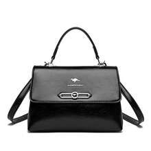 Fashion Retro Women's Handbag High Quality Soft Leather Women Wallet Small Square Bag Famous Luxury Female Crossbody Bags 2026 - Black - View 13