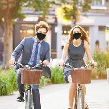 Washable Reusable Breathable Cloth Face Mask Cycling Ski Mouth Cover Half Face Mask Outdoor Sports Face Cover For Men Women - Black - View 4