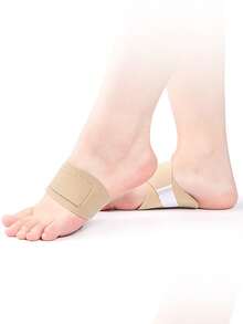 1 Pair Hook And Loop Arch Support Cushions, Comfortable & Soft