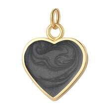 1pc Cute Enamel Copper Heart Pendant, Delicate & Handmade, Suitable For DIY Necklace, Bracelet, Earrings, Great Gift For Thanksgiving