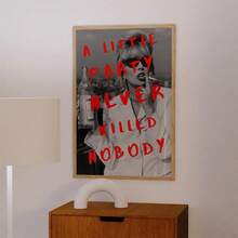 1pc Unframed 70s Vintage Magazine Poster: Retro Disco Party Wall Art, Wall Decoration, Canvas Print, Modern Minimalist Style Print, Living Room And Room Decoration, Bathroom Decoration, Ideal Gift