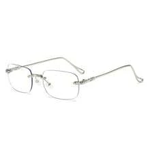 Fashionable Versatile Minimalist Silver Glasses