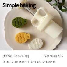 قالب حلوى بشكل دب محشو - قاطع بسكويت دب صغير جميل، ختم بسكويت، قالب كعكة القمر، قالب بسكويت، لوازم بنتو للكيك والحلويات وعيد المنتصف والأدوات الخبز للمناسبات