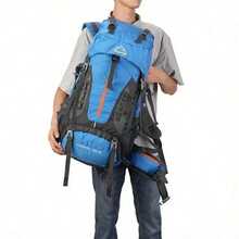 Mochila de camping y senderismo de 70L, gran bolsa de exterior, mochila de nailon para hombres, mochila de escalada, bolsa de viaje deportiva para hombres, 2026
