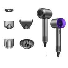 Ionic Hair Dryer Fast Drying Hot/Cold Air With 5 Nozzles 110V - 隨機顏色 - 查看 5