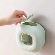 Home & Kitchen Plastic Wrap/Cling Film Holder Storage Box, Bathroom Shower Cap, Shoe Cover Box, Kitchen Organization Set - Multicolor - View 3