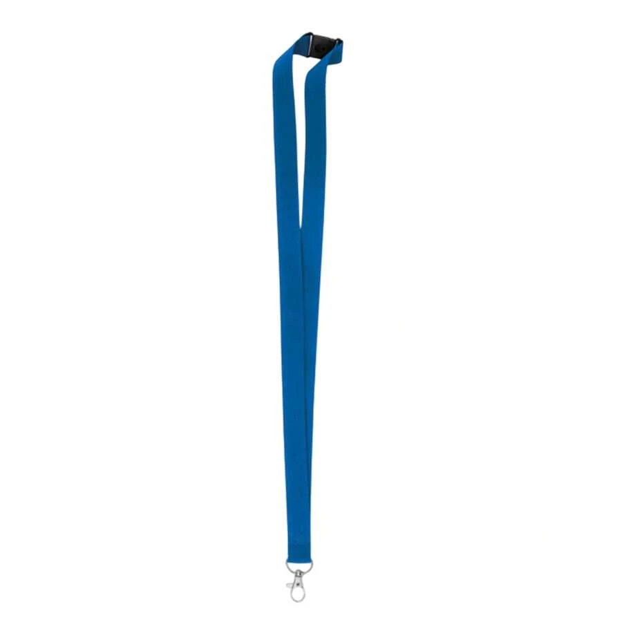 MidOcean Wide Lany Hook Lanyard (Royal Blue) - Royal Blue - View 1