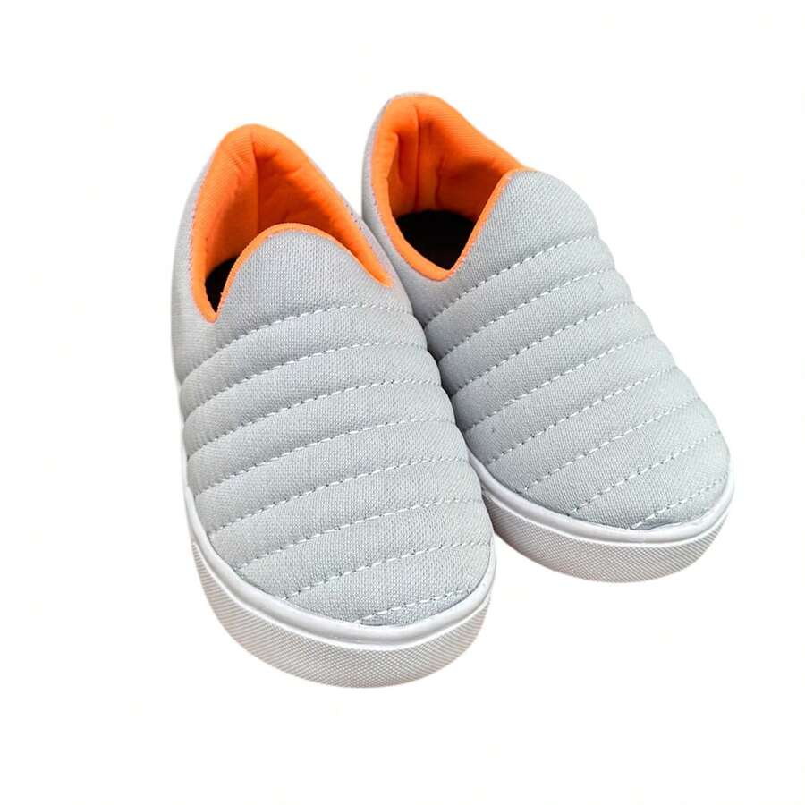 tenis infantil calce facil forro laranja