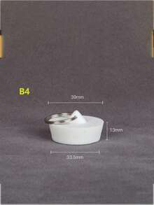 4 Pcs/2 Pcs/1 Pc Bathroom Sink And Bathtub Rubber Drain Stoppers - 4 Sizes Fit Small/Old Drains, Durable And Leak-Proof, Hair Clog-Proof, Easy To Install (Universal), Bathroom Sink Stoppers, Bathtub Drain Hair Filters, Shower And Bathtub Stoppers, Bathtub Drain Covers, Flexible Material, Home Essentials, Home Maintenance Supplies - Multicolor - View 3