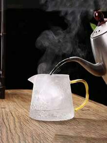 1 Piece Thickened Glass Teapot With Stainless Steel Filter, Lead-Free High Borosilicate Glass Heat-Resistant Teapot, Household Teapot For Making Tea, Tea Set.