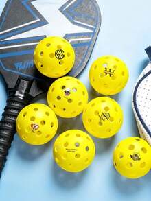 1/3/5 件个性化 40 孔匹克球，可定制您的姓名、照片和徽标，匹克球爱好者的生日运动礼物，自定义文本字体和字体颜色，适合户外匹克球运动，匹克球运动员和球迷的完美礼物