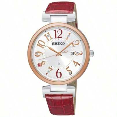 Seiko Lukia SUT336J1 Solar-Powered Women Analog Watch SUT336J1