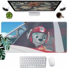 1pc  Cartoon Large Mouse Pad - Vibrant Pups Designs With Colorful Scenes, Durable Desk Mat For Keyboard & Mouse, Perfect For Kids,  Fans, Gamers, And Office Use, Mouse Pads For Desk