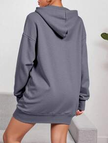 Women Sweatshirts - Dark Grey - View 2