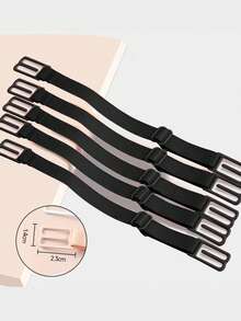 5 szt. elastycznych klipsów do ramiączek biustonosza, regulowane, antypoślizgowe ramiączka biustonosza do modelowania sylwetki i bezpiecznego dopasowania - Wielokolorowe - Zobacz 10