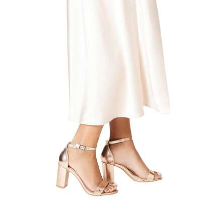 Dorothy Perkins Womens/Ladies Spark Sandals (Rose Gold) - 100% Mixed - (DP2096)