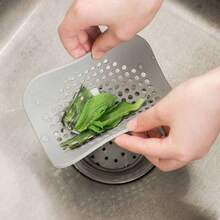 2pcs (Random Color) Practical Silicone Sink Strainer With Fine Mesh Design For Kitchen And Bathtub To Efficiently Catch Food Debris And Hair Kitchen Accessories, Kitchen Essentials, Kitchen Organization And Storage Kitchen Accessories, Kitchen Essentials, Kitchen Organization And Storage Christmas