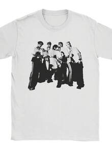 P1Harmony 2025 Tour Kpop Idol Tee Shirt For Men Women Graphic Printing T Shirts P1HARMONY DUH! Cotton Clothes - 白色4 - 查看 1