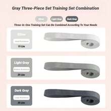 1 Set Fitness Yoga Elastikbänder für Hüftgelenk, Oberschenkel und Hüftübungen