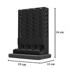 ORIZZONTE Generic 2-Piece Assemblable Coffee Capsule Holder, 4 Compartments, Space-Saving Countertop Pod Dispenser, Capsule Container Compatible With Original Espresso – Up To 40 Capsules, 100% Made In Italy, Shipping From Italy - White - View 6