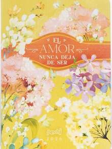 Agenda pechi flexi 2026 amor amarillo - Libro único - Ver 3