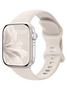 时尚运动硅胶表带，兼容 Series 11 10 9 8 7 6 SE SE2 SE3 Ultra 2 3 38mm 40mm 41mm 42mm 44mm 45mm 46mm 49mm，男女款优雅透气柔软腕带，轻巧舒适的替换表带，适合健身房跑步锻炼，耐用防汗日常表带，送给家人朋友的礼物 - 44/45/46/49/42mm(Series 3 2 1) - 查看 12