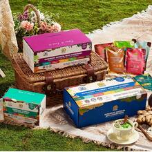 SUNGIVEN SUNGIVEN High Protein Overnight Oats Variety Pack - 7 Flavors Low Sugar High Fiber Instant Oatmeal Health Breakfast Snacks For Gym Office School Trip Kids With Superfoods