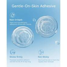 1 Pairs Nipple Covers Nipple Covers For Women Cakes Bra Sticky Adhesive Silicone Nipple Pasties With Travel Box - 拿鐵皮 - 查看 6