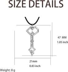 Lord Of The Ring/Arwen Evenstar/Elven Green Tree Leaf/Thorin Oakenshield Necklace Lord Of The Ring Pendant Necklace With Cubic Zirconia,Elvish Jewelry For Women2025 - 索林橡木盾項鍊 - 查看 2