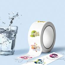 500 szt. naklejek z motywami kreskówkowymi, trwały materiał PP, dekoracyjne naklejki graffiti na laptopy, butelki z wodą, bagaż, kaski, motocykle, gitary – idealne prezenty i nagrody