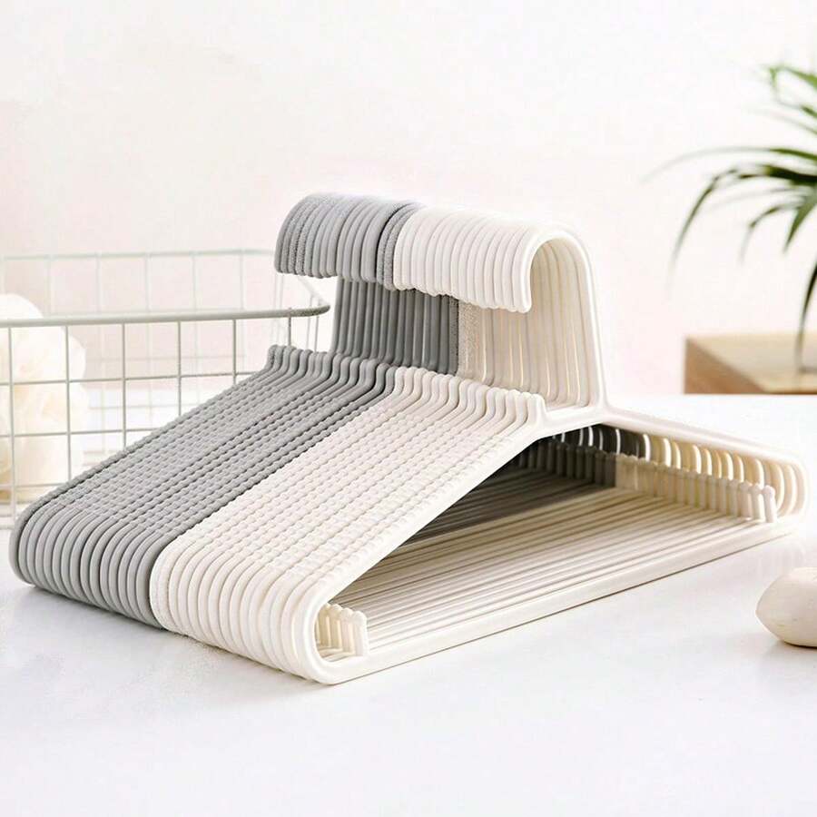 18pcs Heavy Duty Space Saving Children's Hangers | Maintain Tidy Clothing, Suitable For Coats, Shirts And Garments, Great For Wardrobe Organization And Daily Use