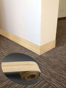 Easy Install 3D Embossed Baseboard Wallpaper - Flexible Self-Adhesive Foam Molded Wall, Door And Stair Decor, Perfect Home Decor Solution