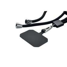 RPET Phone Lanyard (Black) - Coffee Brown - View 2