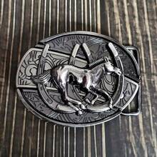 1pc Fashion Retro Personality Belt Buckle Headband Small Knife Self-Defense Belt Buckle Head Fashion Belt Buckle Head Men's Belt Waistband Buckle Head Accessories - 跑馬刀扣頭 - 查看 11