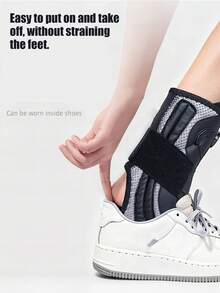 1 件脚踝扭伤保护套，踝关节支撑稳定器，足弓支撑支架，运动脚踝支架