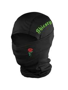 2pcs/1pc Unisex Printed Balaclava Face Mask, Suitable For Outdoor Activities Like Travel, Cycling, Hiking, Fishing In Spring And Summer