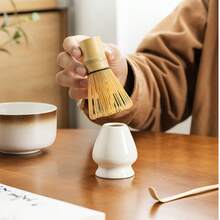 6pcs Matcha Tea Set, Japanese Style Matcha Tea Set Including Matcha Whisk, Matcha Scoop, Matcha Bowl Gift Box