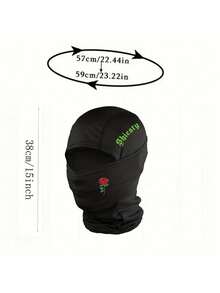 2pcs/1pc Unisex Printed Balaclava Face Mask, Suitable For Outdoor Activities Like Travel, Cycling, Hiking, Fishing In Spring And Summer