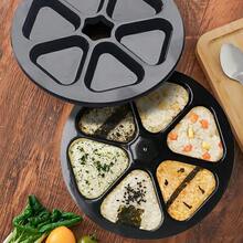 Molde triangular para bolas de arroz, creativo, conveniente, lindo y de fácil y rápida conformación, perfecto para bolas de arroz para bebés, envolturas de sushi con algas y postres con bolas de arroz caseros, set de molde para bolas de arroz, el regalo perfecto para aficionados a la cocina del hogar - Multicolor - View 14