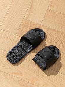 Foldable Travel Slippers, Indoor Home Bathroom Massage Slides, Unisex Travel Lightweight Quick Drying Bathroom Slippers Anti-Slip Flat Sandals Travel Essentials Travel Accessories Vacation Summer Holiday Back To School