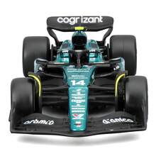 Burago 1/43 Scale F1 AstonMartin AMR23 & AMR25 Racing Car #14 Fernando Alonso Diaz Diecast Model Alloy Racing Car With Vivid Details Collectibles Toys Christmas Birthday New Year Gifts - AMR23 #14 - View 8